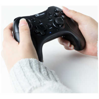 アンサー Switch用ワイヤレスコントローラマクロマスター (ブラック