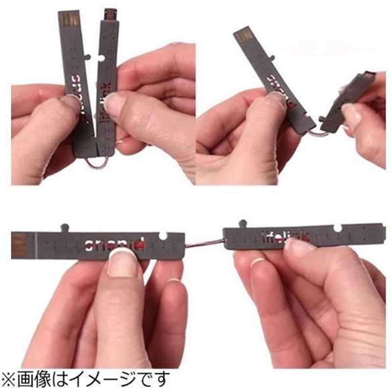日本ポステック 日本ポステック [ライトニングケーブル]充電･転送(カードサイズ･ホワイト)MFi認証 LLLW LLLW
