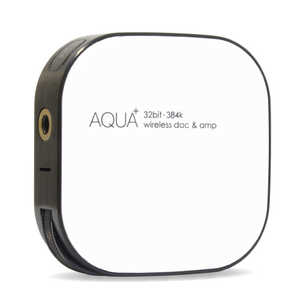 サップ AQUA+ 32ビット次世代ワイヤレスアンプ　ラジアンホワイト　ラジアンホワイト AQUA+