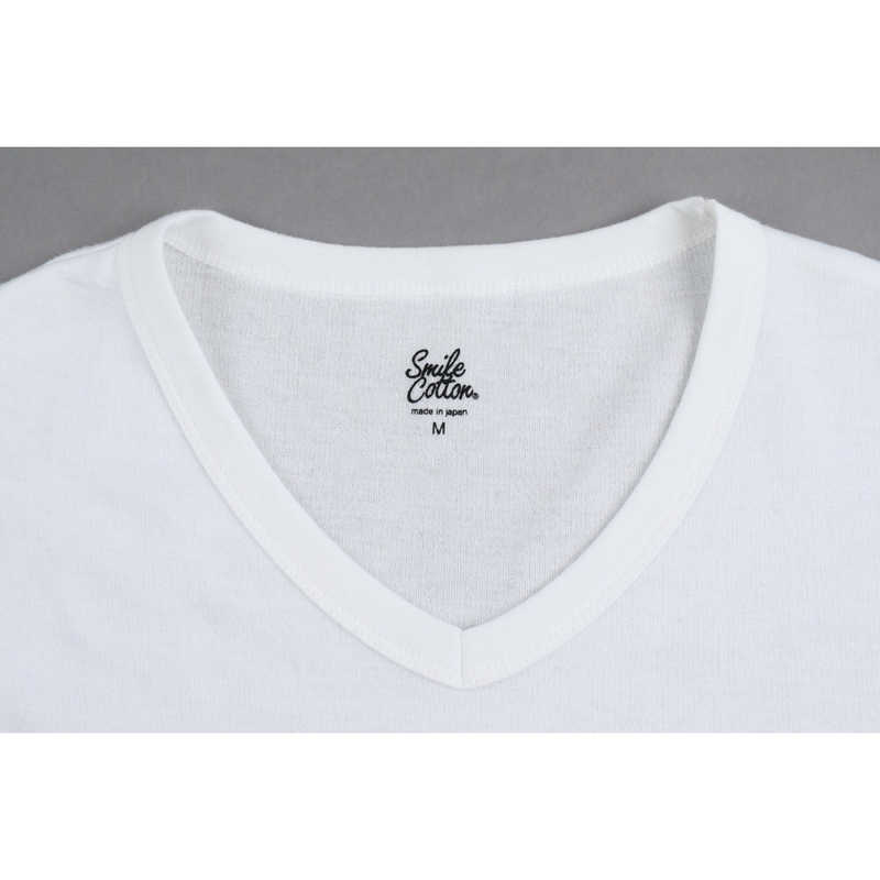 湘南インターナショナル 湘南インターナショナル VネックシャツホワイトSサイズ WHT  