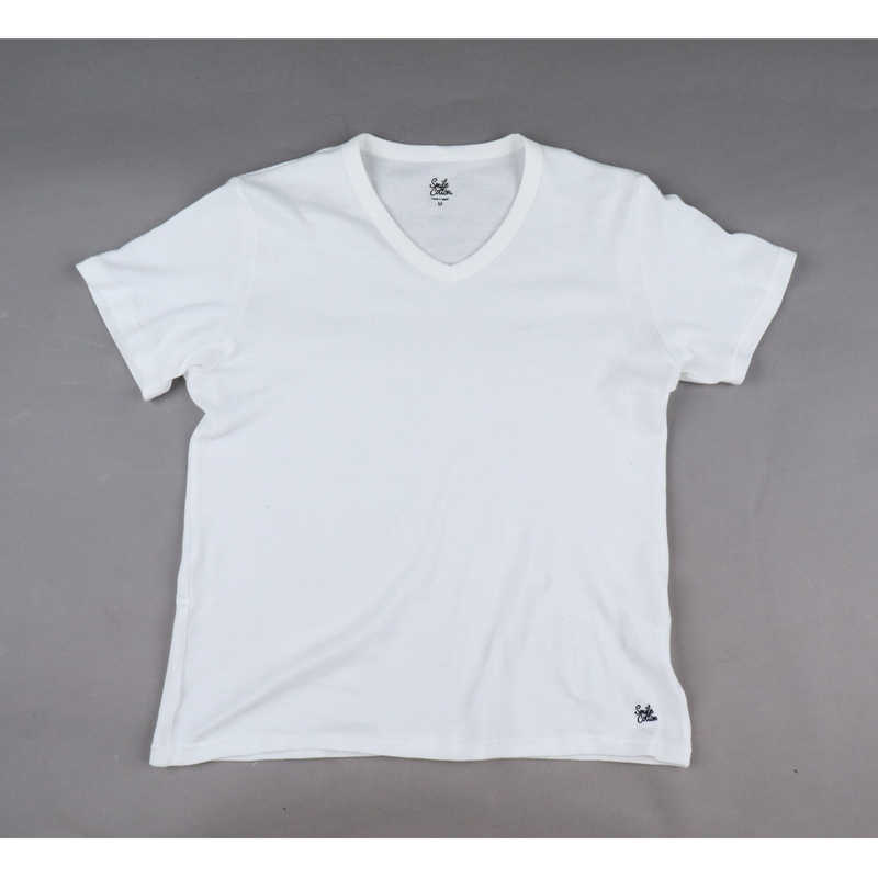 湘南インターナショナル 湘南インターナショナル VネックシャツホワイトMサイズ WHT  