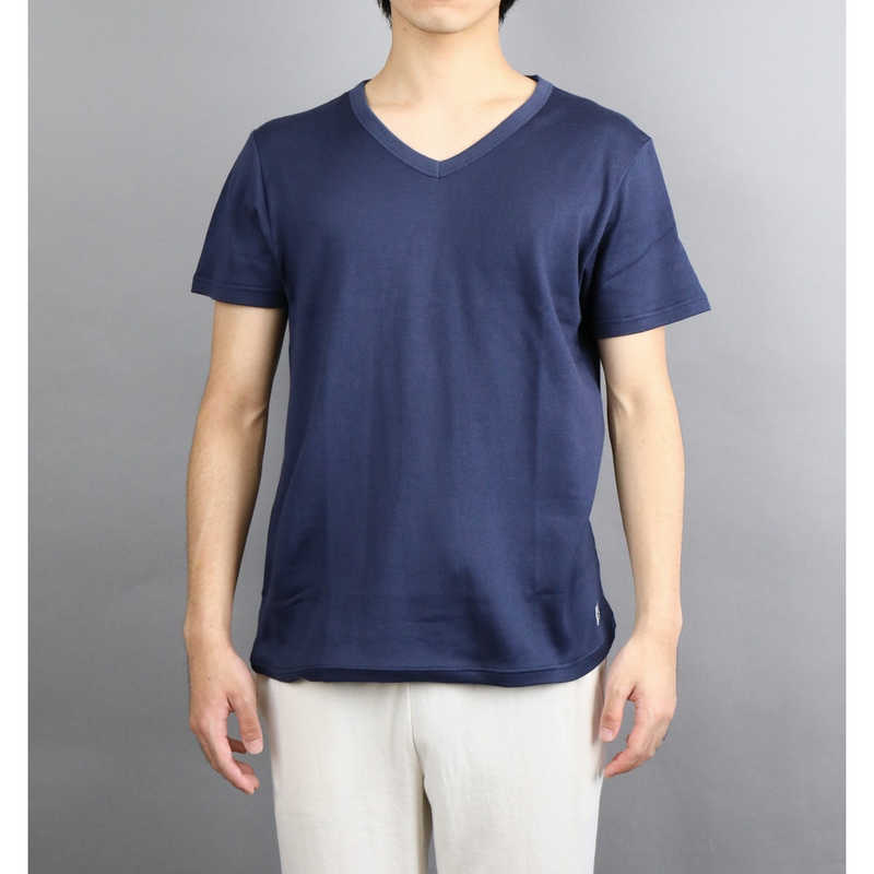 湘南インターナショナル 湘南インターナショナル VネックシャツネイビーSサイズ NVY  