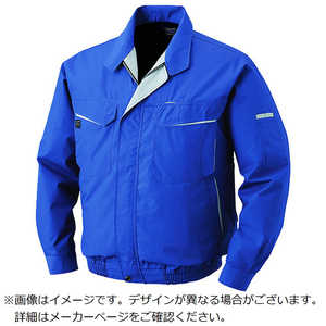 空調服 空調服　綿・ポリ混紡ワークウェアのみ　ブルー　M  KU90470C04S2
