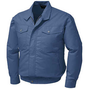 空調服 綿・ポリ混紡制電ウエアのみ ダークブルー L KU91710-C14-S3 空調服 綿・ポリ混紡制電ウエアのみ ダークブルー L KU91710-C14-S3