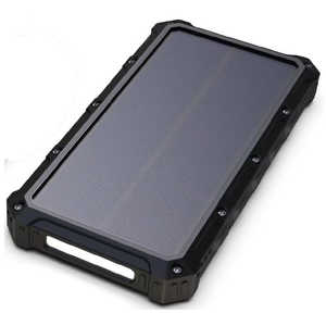 ヒース ソーラー充電対応ワイヤレスモバイルバッテリー 16000mAh ［USB Power Delivery対応 /3ポート］ HSB-W16PDBK