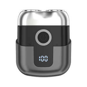 ヒース 携帯用充電 電気シェーバー ［回転刃］ HWT-PS24