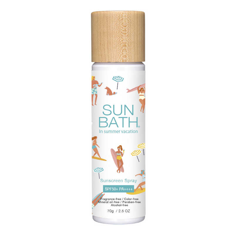 FRAGRANCY SUNBATH(サンバス)サンスクリーンスプレー 70g SPF50＋/PA＋＋＋＋ の通販 - カテゴリ：日用品・化粧品 ...
