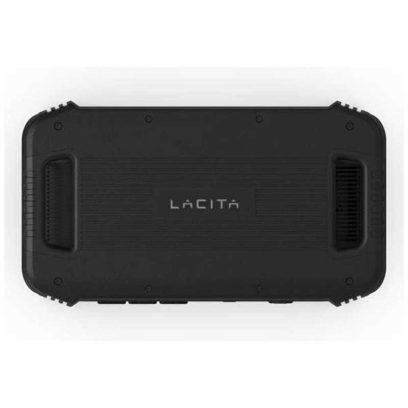 LACITA LACITA ポータブル電源 エナーボックス1300 ステッカー付き別注モデル LACITA ブラック BLCEB1300-BK-S BLCEB1300-BK-S