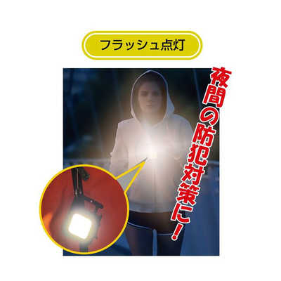 トレードワン ワークライトミニキーホルダー ブラック 30736 の通販
