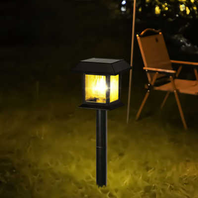 トレードワン ソーラー充電アンティークライトL(エジソン電球