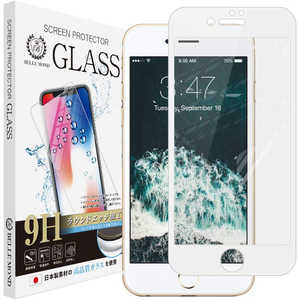 FUNSTANDARD iPhone 8 Plus/ 7 Plus 用 スマホ ガラスフィルム 1枚 白縁クリア(CLWH) BELLEMOND 576 FUNSTANDARD iPhone 8 Plus/ 7 Plus 用 スマホ ガラスフィルム 1枚 白縁クリア(CLWH) BELLEMOND 576