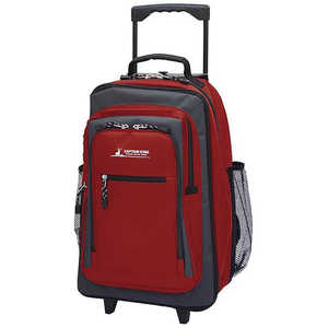 キャプテンスタッグ CAPTAIN STAG 600D リュック式キャリー レッド CAPTAIN STAG レッド CS-1242RD