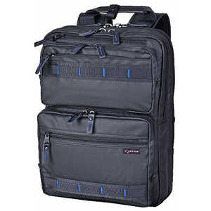 SWAN ROTHCO ビジネスバッグ ブルーステッチ リュック ブラック RO-45063BK