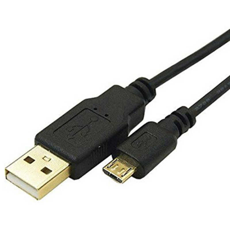 TFTECJAPAN TFTECJAPAN 5m[USB-A ⇔ USB microB]極細ケーブル USB2A-MC/CA500 ブラック USB2A-MC/CA500 ブラック