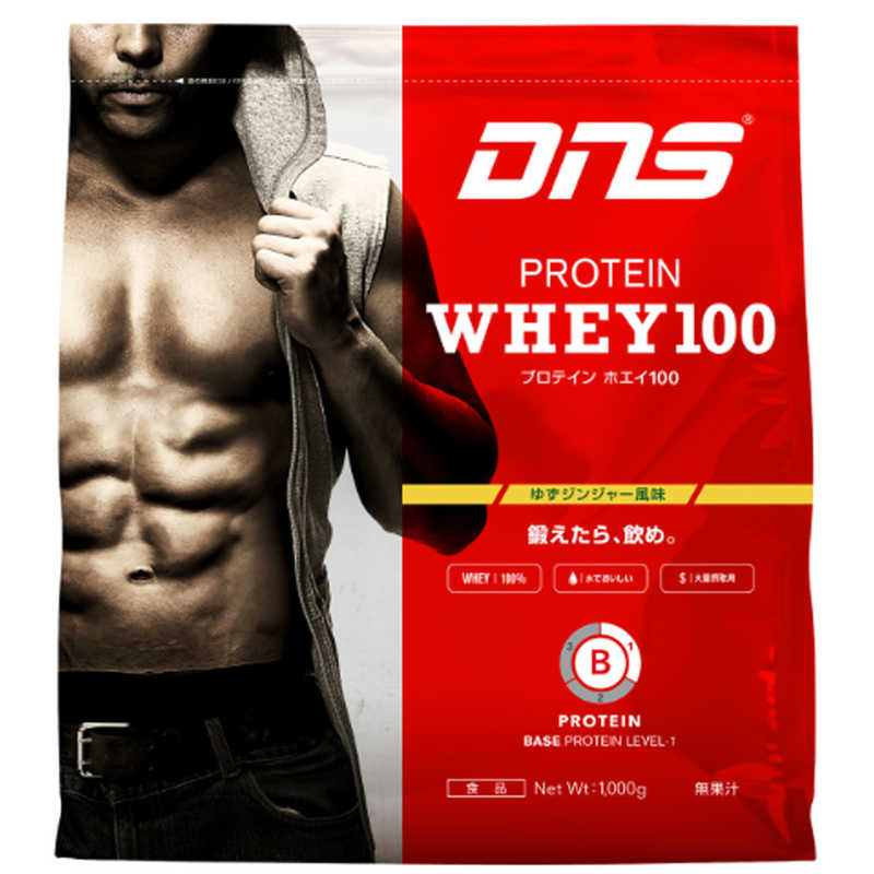 DNS DNS ホエイプロテイン DNS プロテインホエイ100【ゆずジンジャー風味/1050g】 D11001381502 D11001381502
