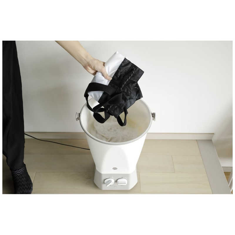 CBジャパン CBジャパン 【アウトレット】バケツ型洗濯機ウォッシュボーイ ウォッシュボーイ TOM-12W [洗濯0.6kg /乾燥機能無 /上開き] TOM-12W [洗濯0.6kg /乾燥機能無 /上開き]
