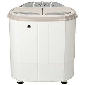 ＜コジマ＞ CBジャパン ミニ二槽式洗濯機 ウォッシュマン 洗濯3.6kg TOM05W画像