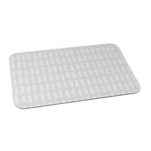 CBジャパン 吸水ソフトバスマット60×40cm タイル グレー 871002 CBジャパン 吸水ソフトバスマット60×40cm タイル グレー 871002