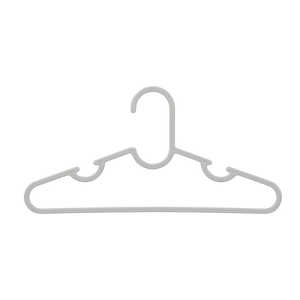 CBジャパン the hangers スリムキッズハンガー20P グレー 872474