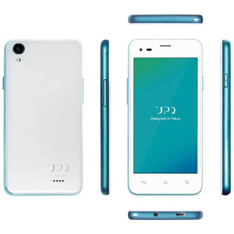 UPQ UPQ UPQ Phone A01X ホワイト「QASP001WHX」 Android 5.1・4.5型・メモリ/ストレージ：1GB/16GB microSIMｘ2　SIMフリースマートフォン　ホワイト QASP001WHX QASP001WHX