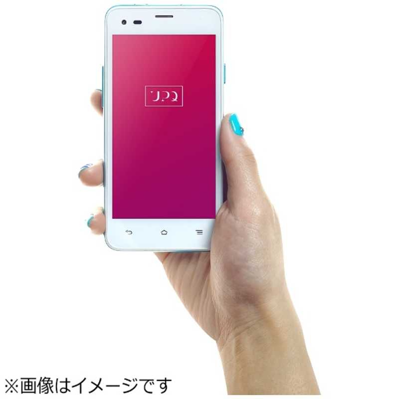 UPQ UPQ UPQ Phone A01X ホワイト「QASP001WHX」 Android 5.1・4.5型・メモリ/ストレージ：1GB/16GB microSIMｘ2　SIMフリースマートフォン　ホワイト QASP001WHX QASP001WHX
