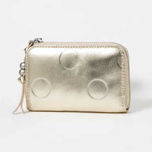 アンビリオン perche ペルケ ドット型押スマートキーケース ゴールド PERCHE03731 アンビリオン perche ペルケ ドット型押スマートキーケース ゴールド PERCHE03731