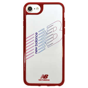 エムディーシー New Balance [TPU+PC ケース/レッド] iPhone8 md-74255-3