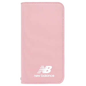 エムディーシー New Balance [シンプル手帳ケース/ピンク] iPhoneXR md-74263-4