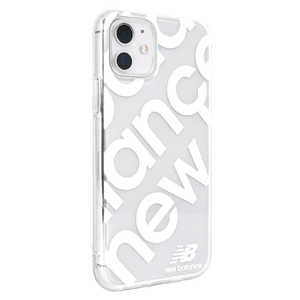 エムディーシー iPhone 11 New Balance スタンプロゴホワイト md-74472-2
