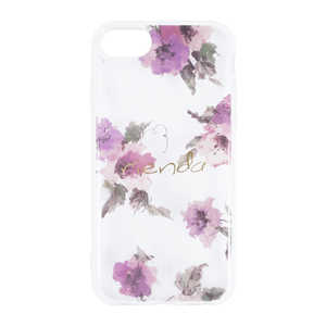 エムディーシー iPhone SE 第2世代 riendaParm Flower md-74516-1 クリア