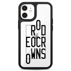 エムディーシー iPhone 12 mini RODEOCROWNS [サイドオーナメントケース/ブロックロゴ] md746832