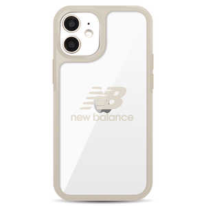 エムディーシー iPhone 12 mini New Balance [サイドオーナメントケース/クリアロゴ/アッシュ] md746882