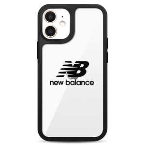 エムディーシー iPhone 12/12 Pro New Balance [サイドオーナメントケース/クリアロゴ/ブラック] md746901