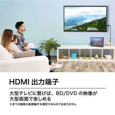 ポータブルブルーレイプレーヤー BW-14BD Blu-ray BLUEWIDE BLUEWIDE BW-14BD 14インチ ポータブルBDプレーヤー | ヤマダ
