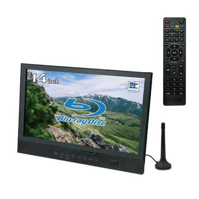 【極美品・付属品完備】BLUEWIDEフルセグ対応ポータブルブルーレイプレーヤー Amazon | BLUEWIDE 14インチ FHD フルセグ対応 ポータブル