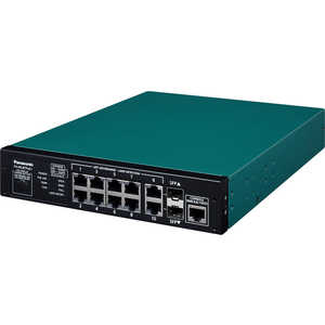 パナソニック　Panasonic スイッチングハブ[8ポート /100Mbps･2ポート /1000BASE-T] FA-ML8TPoE+ PN230893