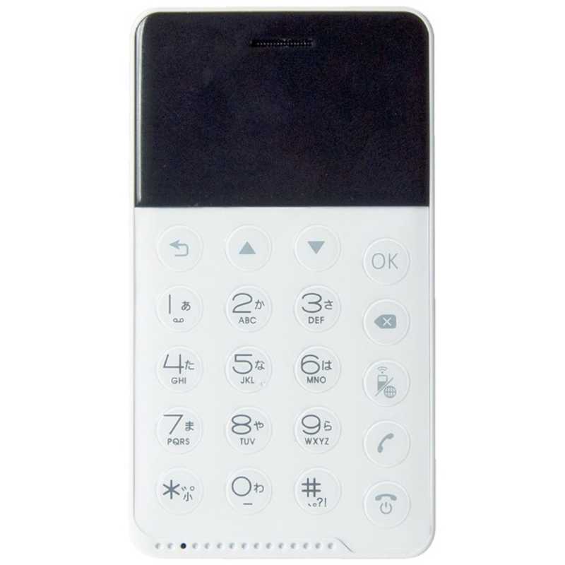 フューチャーモデル フューチャーモデル SIMフリー携帯電話　NichePhone-S メモリ:512MB］ホワイト MOB-N17-01-WH MOB-N17-01-WH