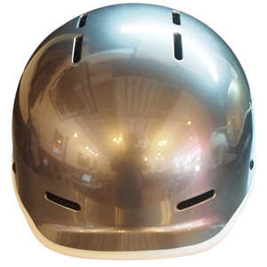 ROCKAFLAME 自転車用ヘルメット Half-Helmet ハーフヘルメット メタリックダークシルバー 2308XS01HM