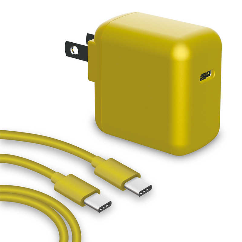 ORIGINALSELECT ORIGINALSELECT SwitchLite用 USB-C 充電器セット BKS-NSL007 イエロｰ BKS-NSL007 イエロｰ