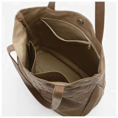 サライ unsignet アンシグネ 55209 ドット柄トートバッグ グリーン  