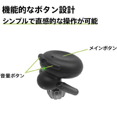 BONX ヘッドセット BONX BOOST(本体） Black 1個入 BX4-MBBK1 の通販 