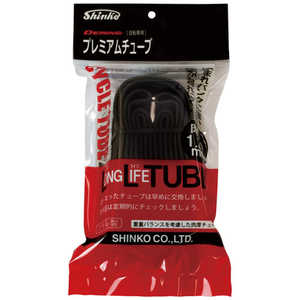 シンコー 自転車チューブ 英式バルブ ヘッダー袋(26×1・3/8/肉厚1.2mm) 137301