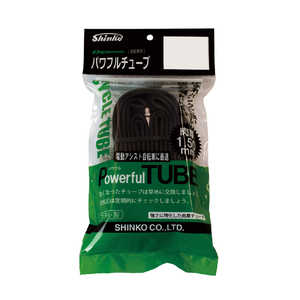 シンコー 自転車用チューブ パワフルチューブ 26×1-3/8(肉厚1.5mm/英式)ヘッダー袋 00139027
