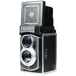 ＜コジマ＞ ビーハーフ MiNT 二眼レフインスタントカメラ InstaxFlex TL70 BK INSTANTFLEXTL70