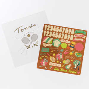 いろは出版 4 you decoration CLUB series テニス GD402 いろは出版 4 you decoration CLUB series テニス GD402