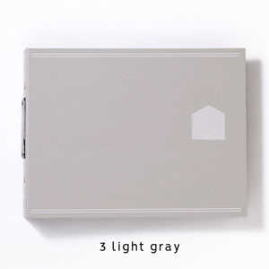 いろは出版 バインダーアルバム Home(M) スターターセット light gray GHM03 いろは出版 バインダーアルバム Home(M) スターターセット light gray GHM03