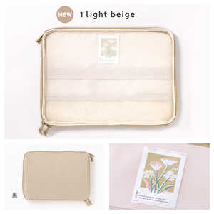 いろは出版 TRACY LAP TOP CASE light beige GTRL04 いろは出版 TRACY LAP TOP CASE light beige GTRL04