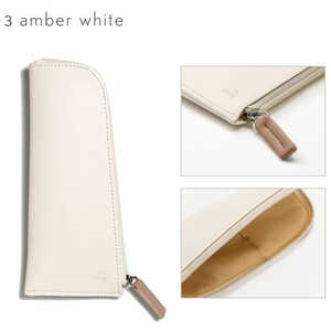 いろは出版 SUNNY FLAT PEN CASE amber white LSPM03 いろは出版 SUNNY FLAT PEN CASE amber white LSPM03