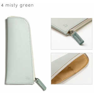 いろは出版 SUNNY FLAT PEN CASE misty green LSPM04 いろは出版 SUNNY FLAT PEN CASE misty green LSPM04