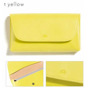 いろは出版 SUNNY FLAT PEN POUCH yellow LSPL01 いろは出版 SUNNY FLAT PEN POUCH yellow LSPL01
